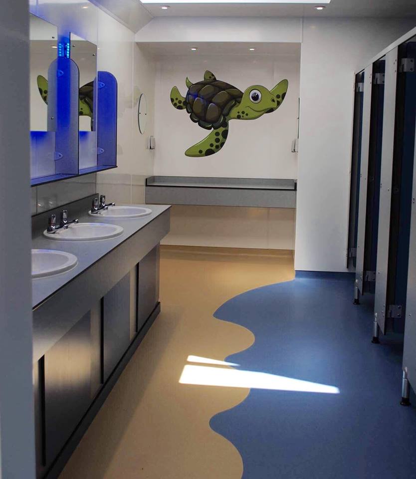 sea themed toilets 