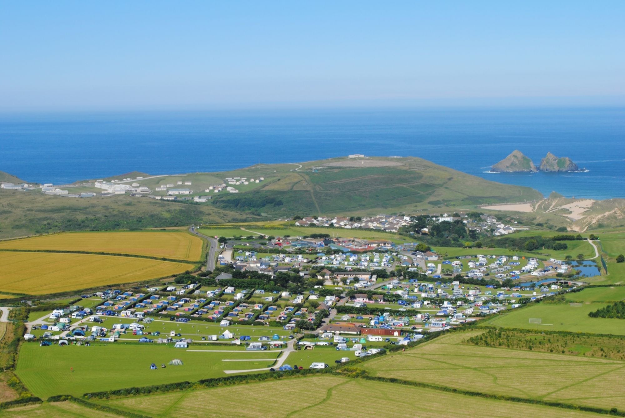 Trevornick aerial view