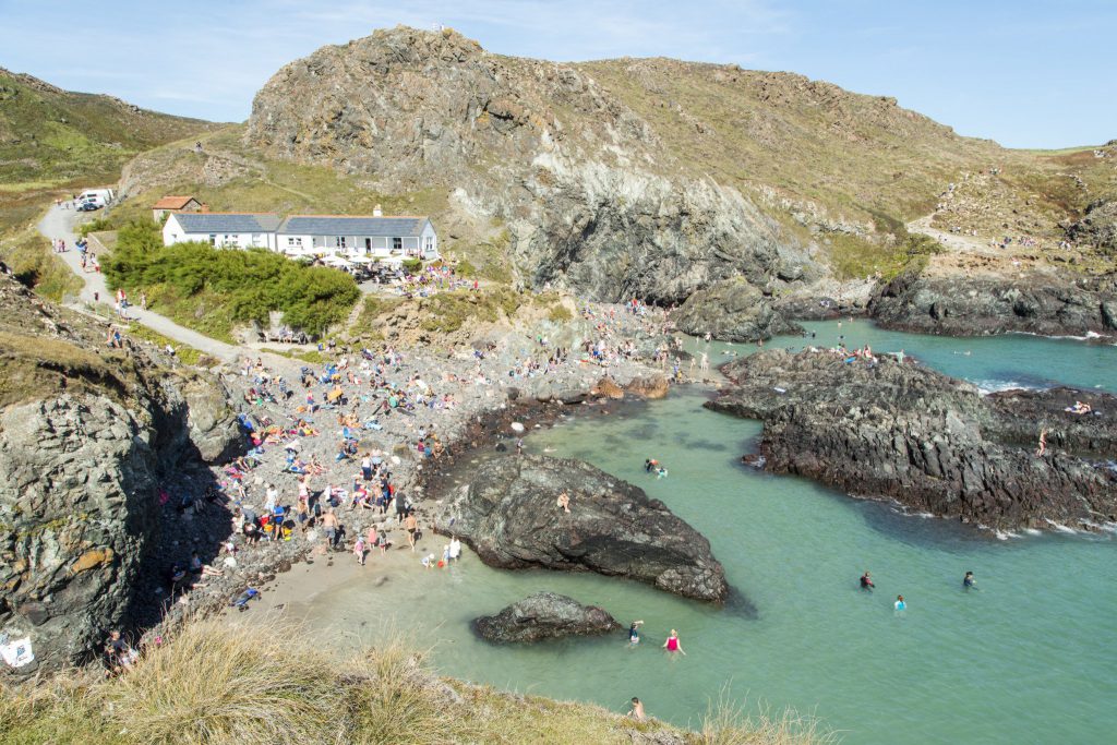 Kynance Cove in Cornwall