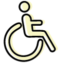 Disabled facilities and access routes