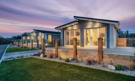 Luxury lodge at Trevornick