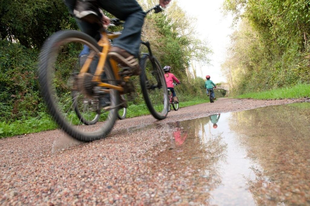 Bikes on the Camel Trail