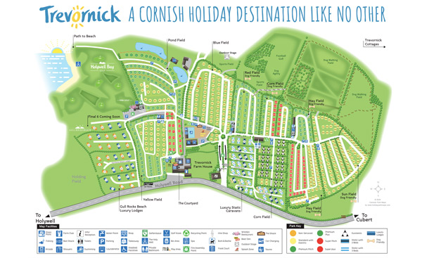 Download a Trevornick Site Map